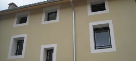 Façade Côté Cour Après Travaux