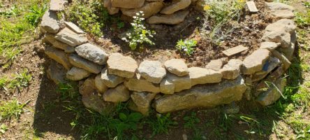 Jardin Maison Bleue