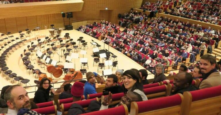 A la Seine musicale, des demandeurs d’asile invités de marque aux concerts d’Insula Orchestra