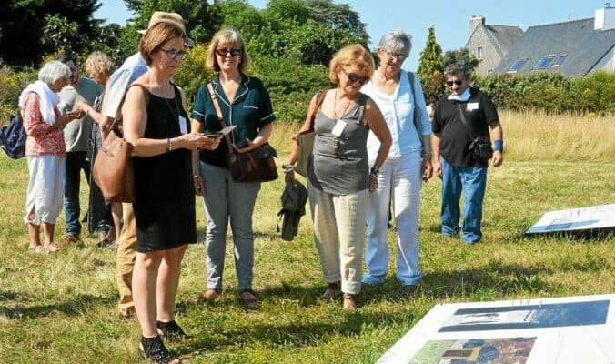 Le grand menhir brisé vu par Habitat et Humanisme
