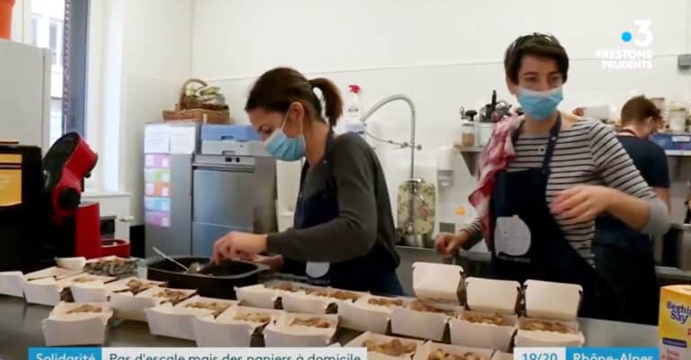 Reportage – Escales Solidaires Hors les Murs, des paniers repas à domicile