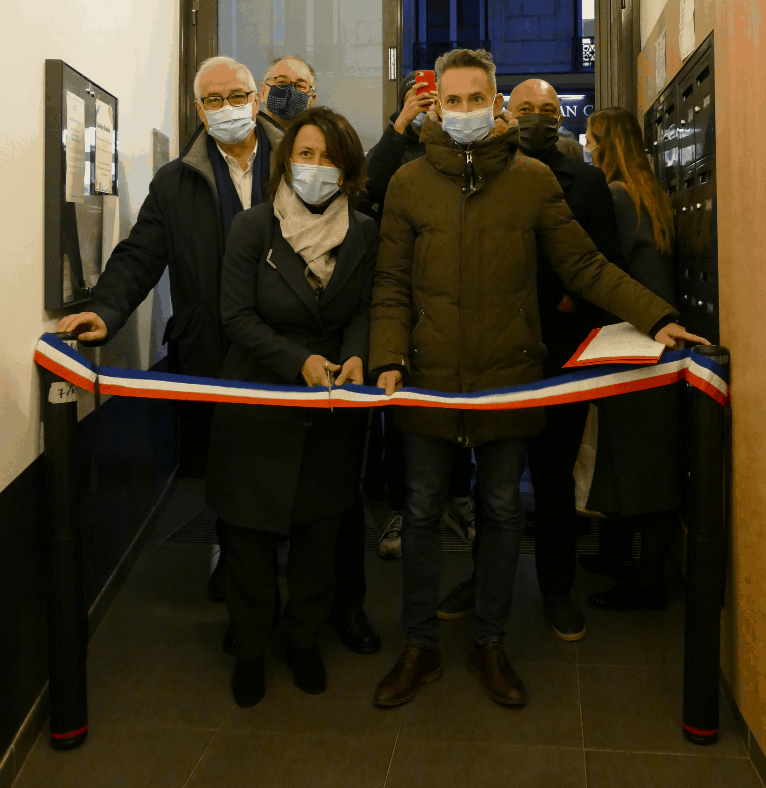 Inauguration Rue De Clichy Paris Web