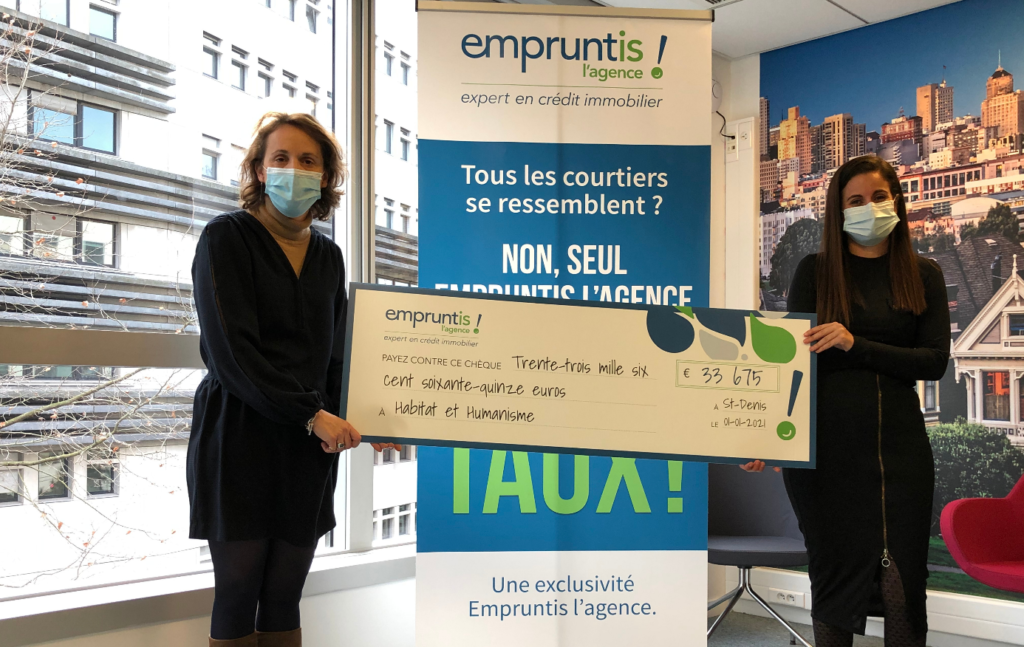 Remise Chèque Don De 33 000 Euros à H&h