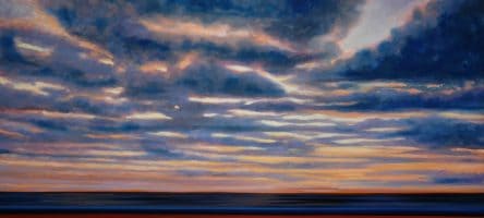 Om Shining Through The Clouds 2021 Huile Sur Toile 160x180cm Om202101944 Cr.a.mole