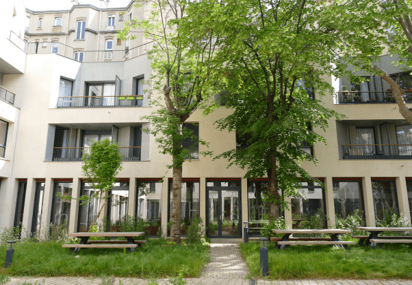 Jardin aménagé à Paris 15