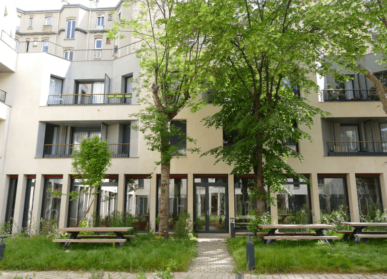 Jardin aménagé à Paris 15