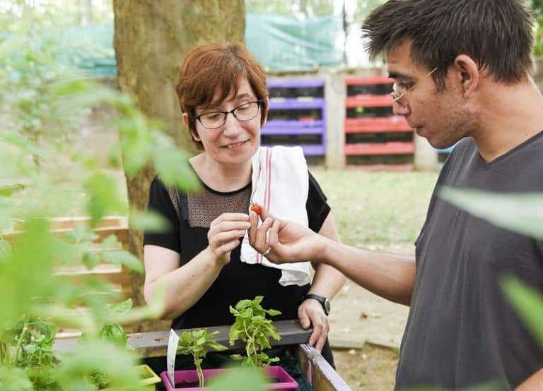 Jardin partagé Habitat et Humanisme