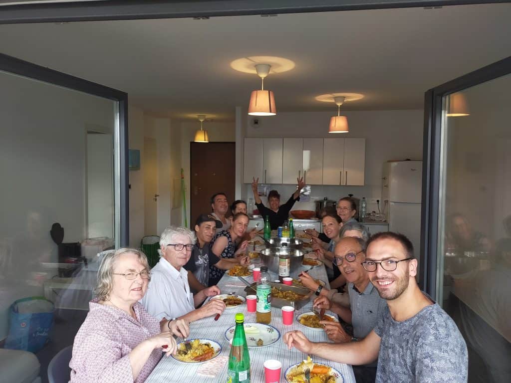 Metz repas résidence jardin sous les vignes