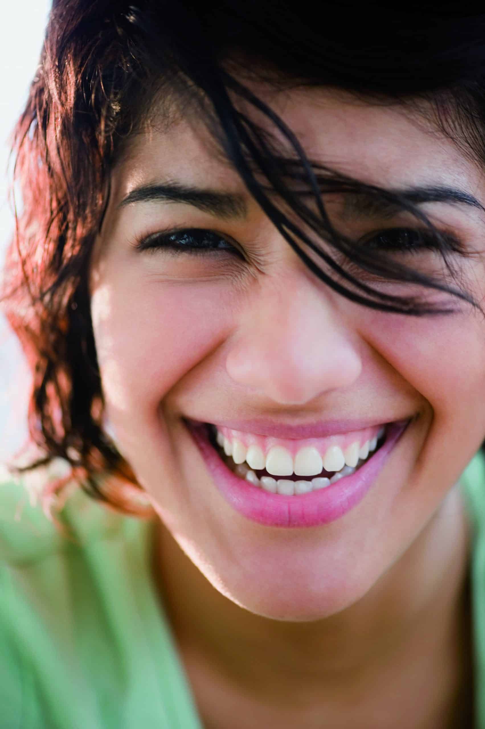 Smiling Hispanic Woman
