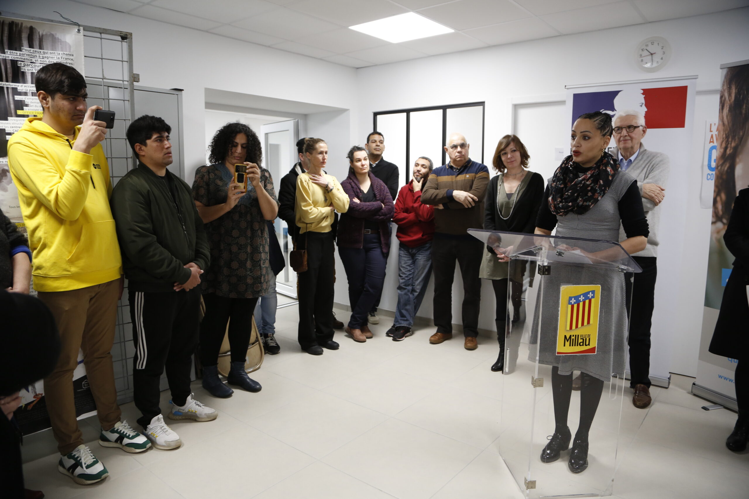 Inauguration Du Centre D'accueil Des Demandeurs D'asiles De Millau (6)