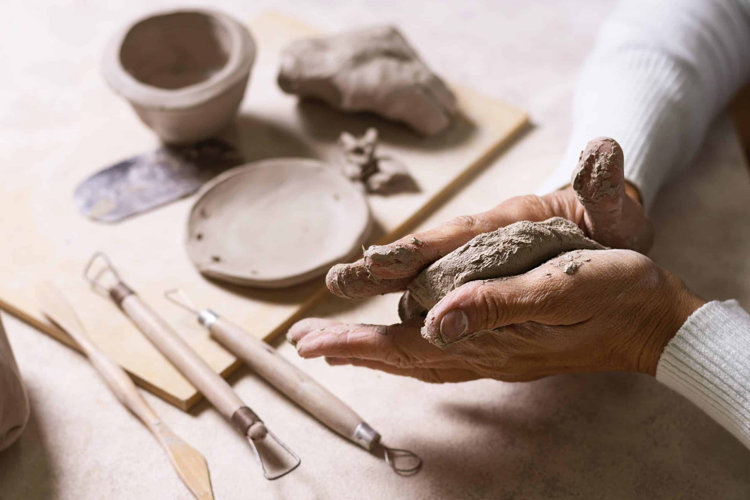 Melange Argile Pour Pot Poterie - Habitat et Humanisme