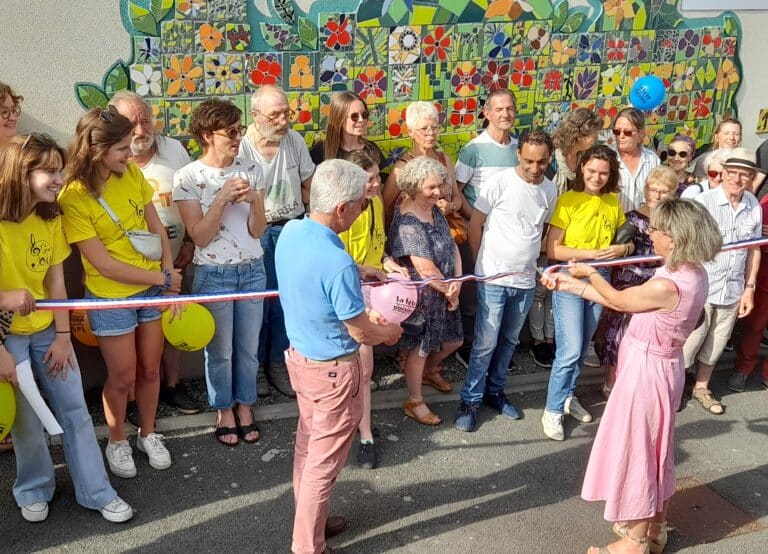 Habitat Et Humanisme 2023 06 21 Inauguration Mosaïque 1