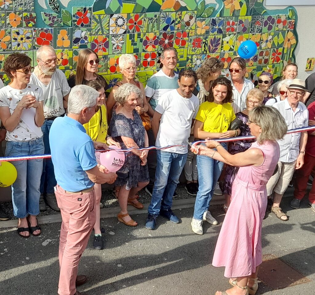 Habitat Et Humanisme 2023 06 21 Inauguration Mosaïque A