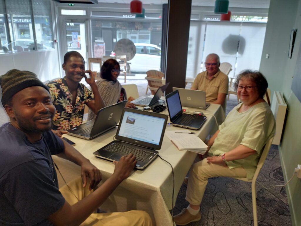 Atelier numérique avec la Fondation Orange