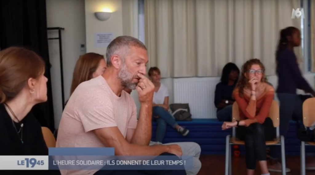 Vincent Cassel anime une master class pour nos résidents