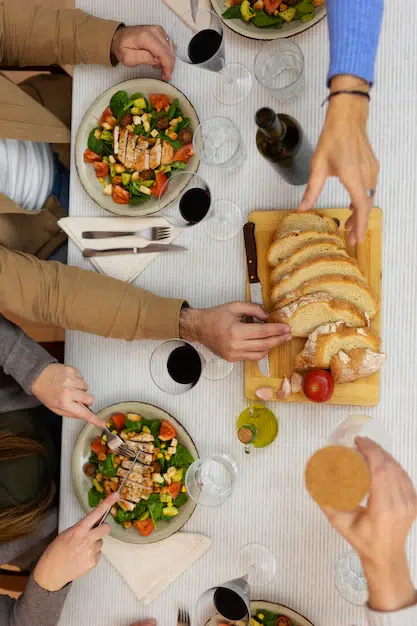 Atelier cuisine et diner partagé
