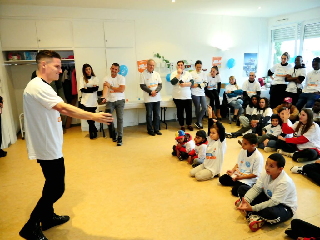 Strasbourg : Kevin Gameiro donne l’Heure Solidaire