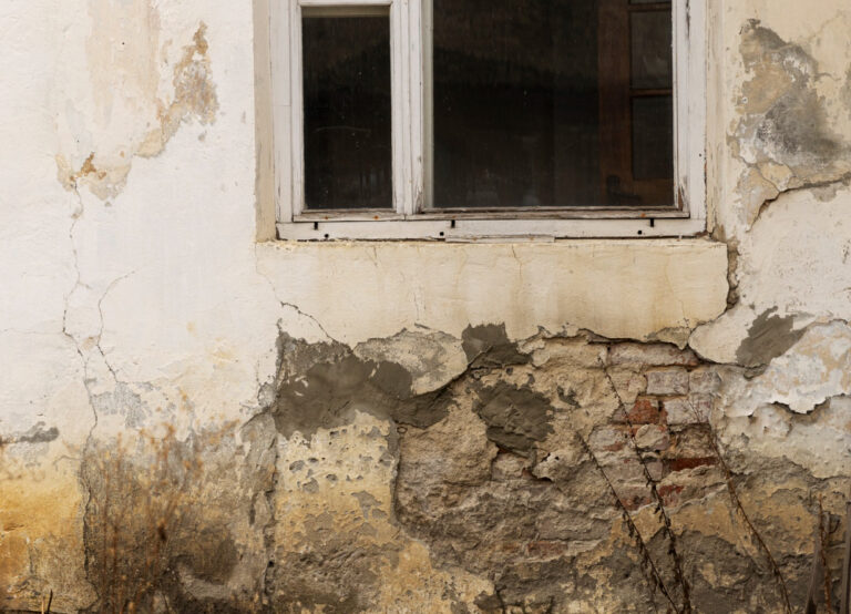 Vue Maison Deserte Decomposition Dans Nature