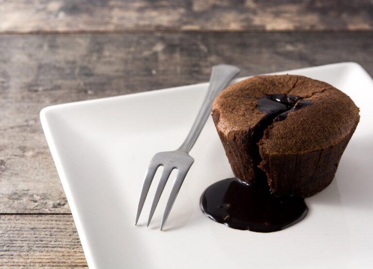 fondant chocolat et noix de coco