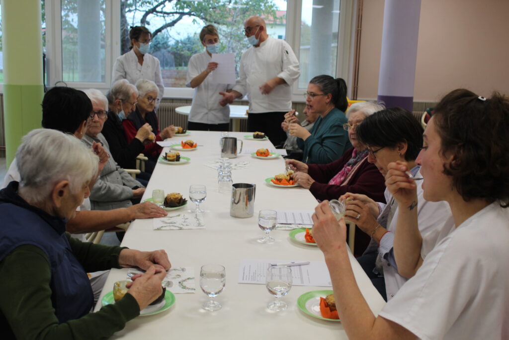 On passe à la dégustation au Foyer Notre-Dame !