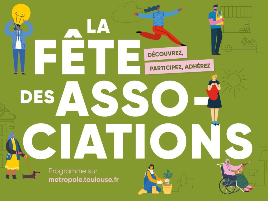 Habitat et humanisme à la fête des association de Toulouse le 15 juin 2024