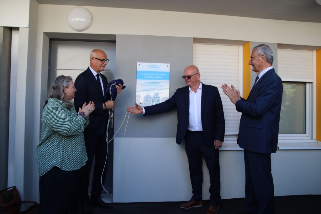 Inauguration de la résidence intergénérationnelle Francois Villon