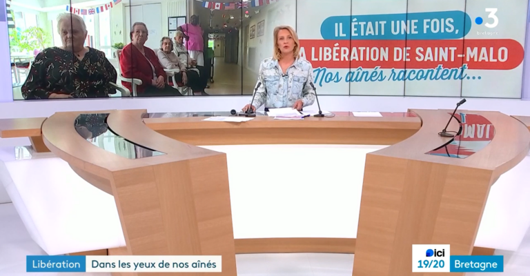 Reportage « Dans les yeux de nos aînés » à 6min45