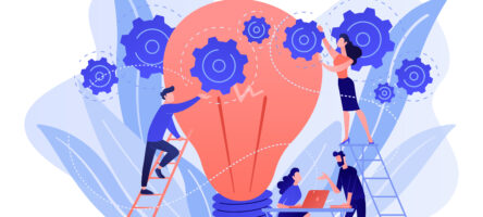 New Idea Engineering Concept Vector Illustration.