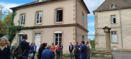 Visite de chantier - Réhabilitation de l'hôpital Saint Gabriel à Autun
