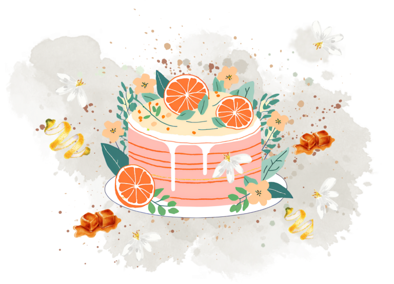 Gâteau Fleur D'oranger