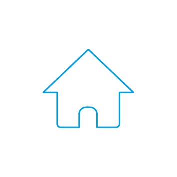 Picto Heth Cyan Maison