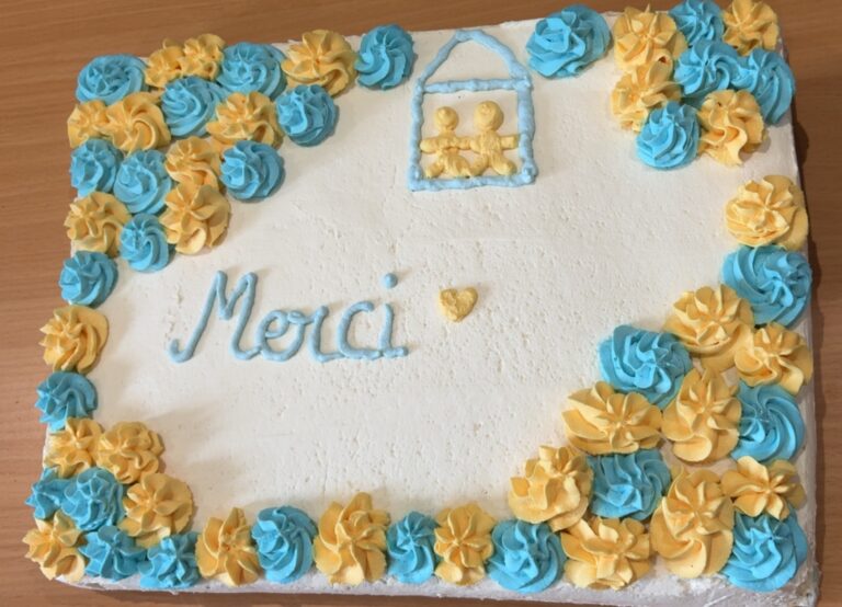 Gâteau collector Habitat et Humanisme